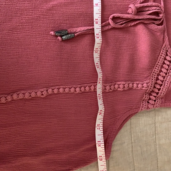 ✨3 for $25✨ Christopher & Banks tie front tank - Picture 2 of 7